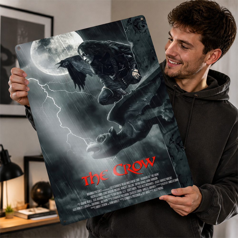 Home Cinema Gifts - The Crow Movie Poster Cinema Wall