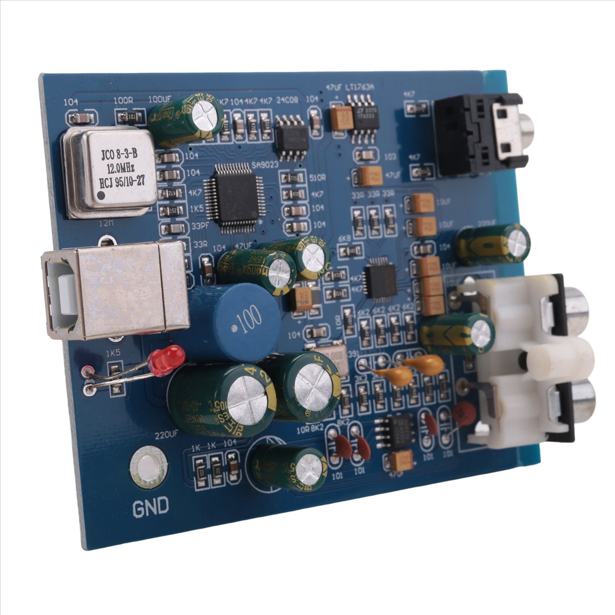Home Cinema Ampli - A64I MIni USB Decoder Board ES9028K2M+SA9023