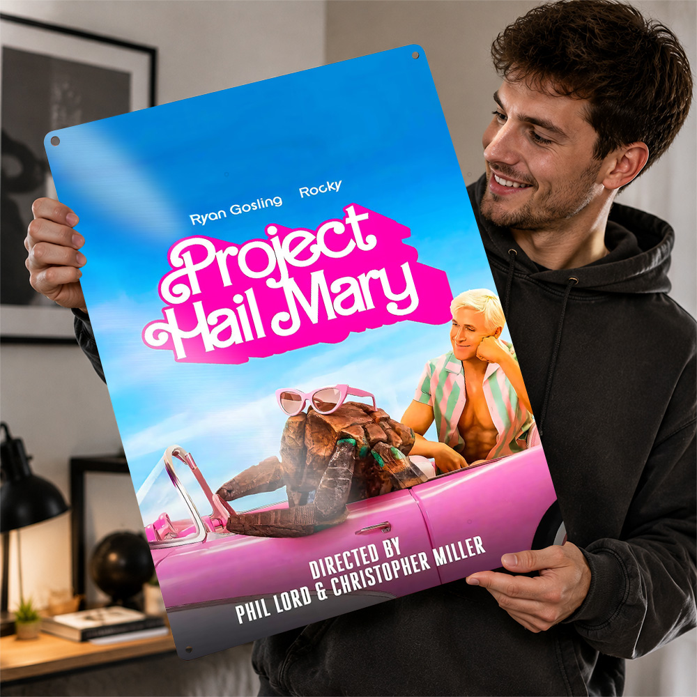 Home Cinema Gifts - Project Hail Mary Movie Poster Cinema