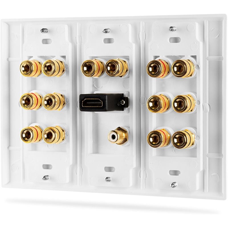 Home Cinema Furniture - DT17 3-Gang Surround Sound Speaker Wall
