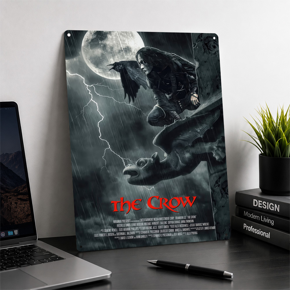 The Crow Movie Poster Cinema W - огляд і ціна Home Cinema Gifts