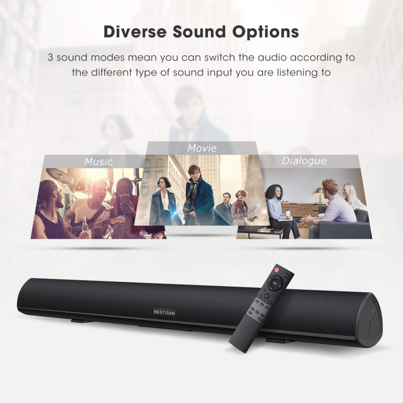 Powerful TV Soundbar Wired 100 - огляд і ціна Home Cinema Of Soundbar