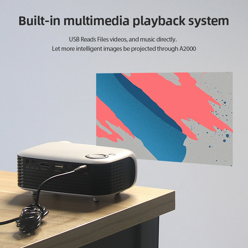 A2000 Mini Projector Portable  - огляд і ціна Home Cinema Entertainment