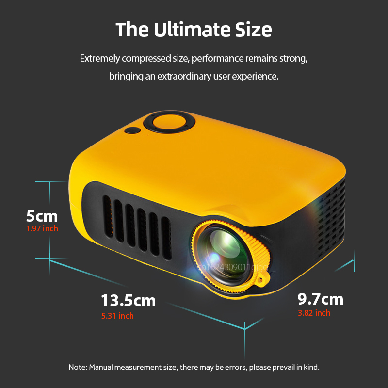 A2000 Mini Projector Portable  - огляд і ціна Home Cinema Entertainment