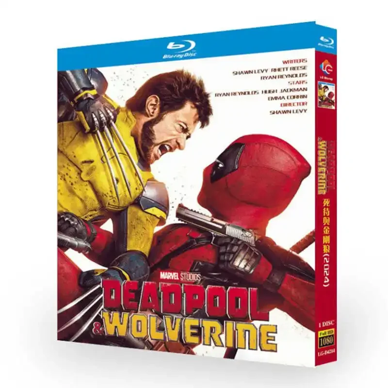 Deadpool & Wolverine (2024) Bl - огляд і ціна Home Cinema Dvd