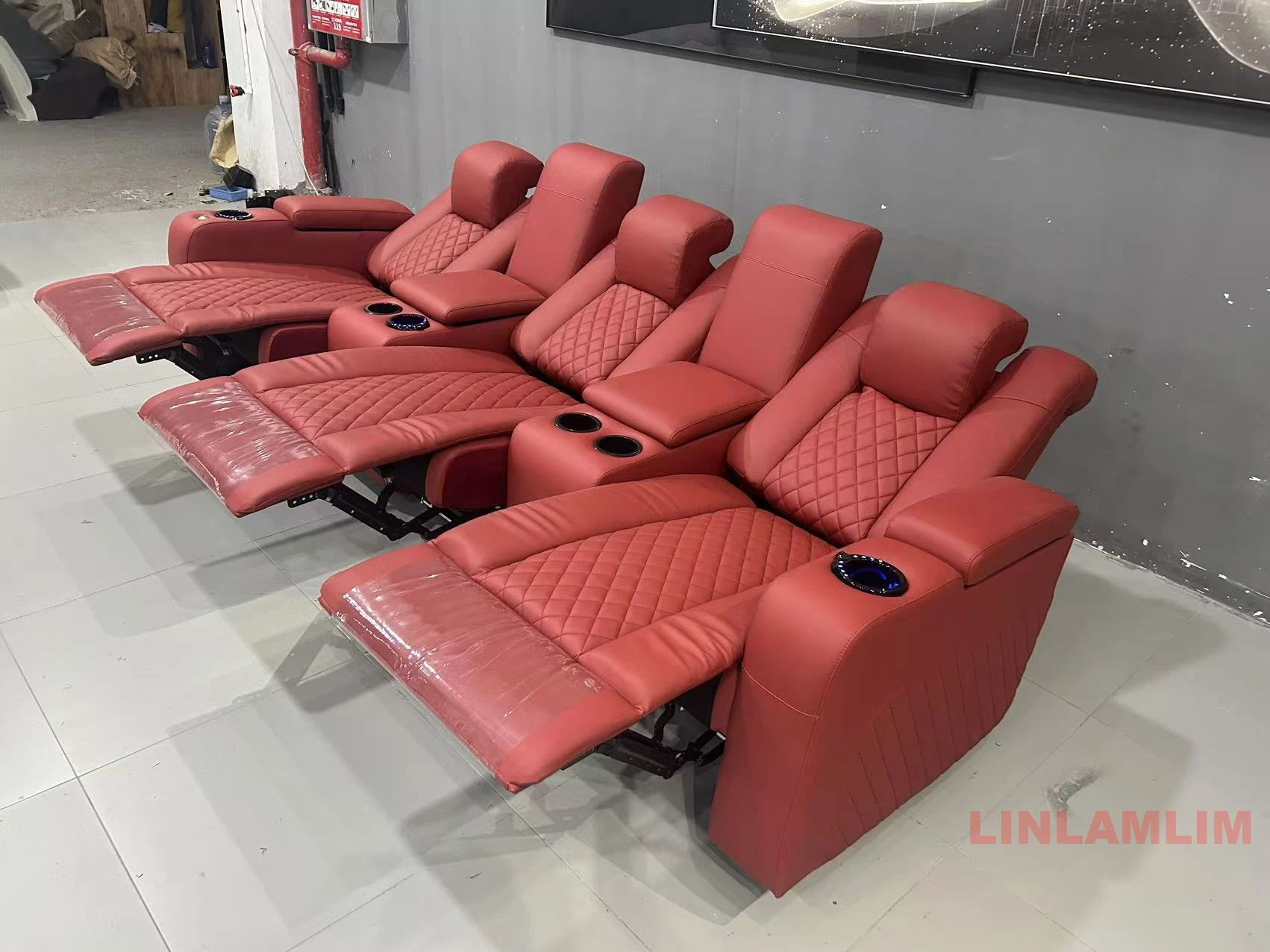 Linlamlim Luxury 3-Seat Reclin - огляд і ціна Home Cinema Recliners