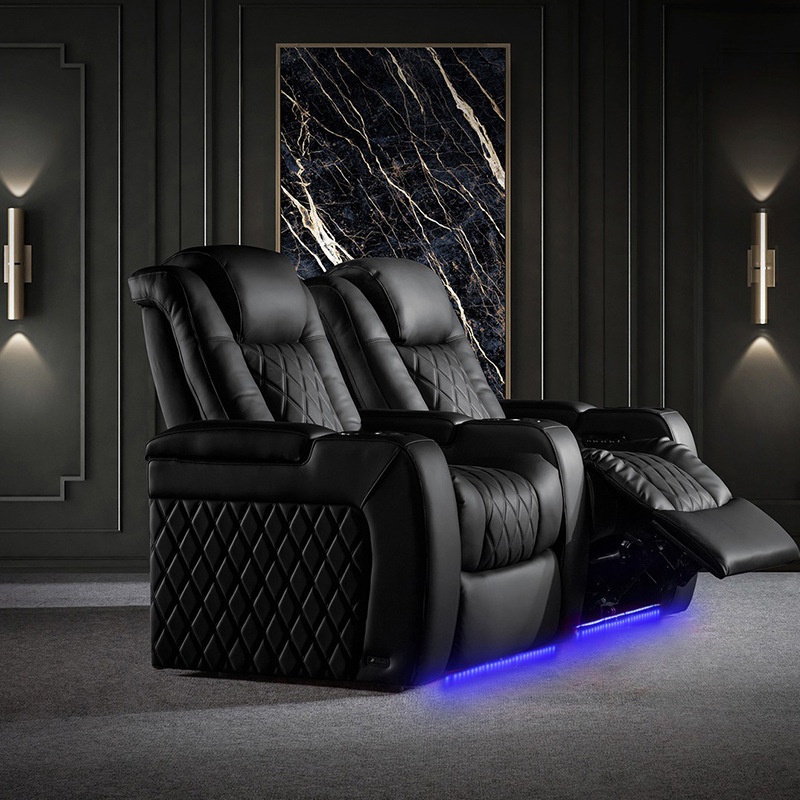 Modern Home Cinema Leather Ele - огляд і ціна Home Cinema Recliners