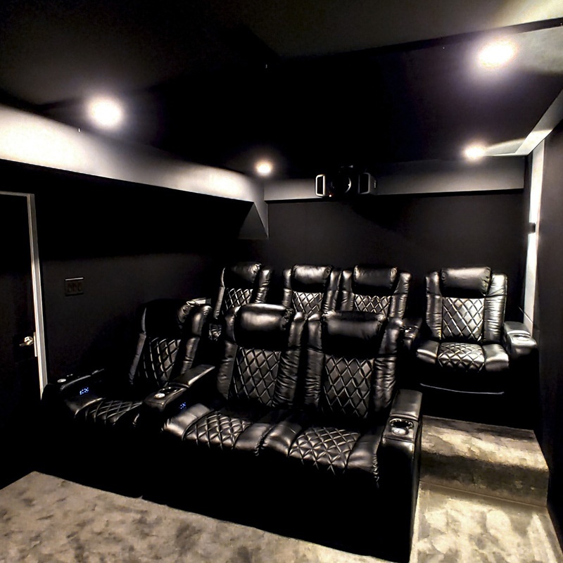Modern Home Cinema Leather Ele - огляд і ціна Home Cinema Recliners