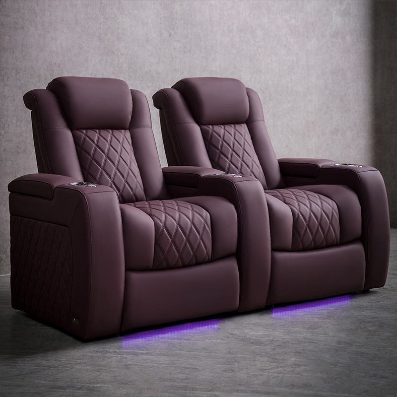 Modern Home Cinema Leather Ele - огляд і ціна Home Cinema Recliners
