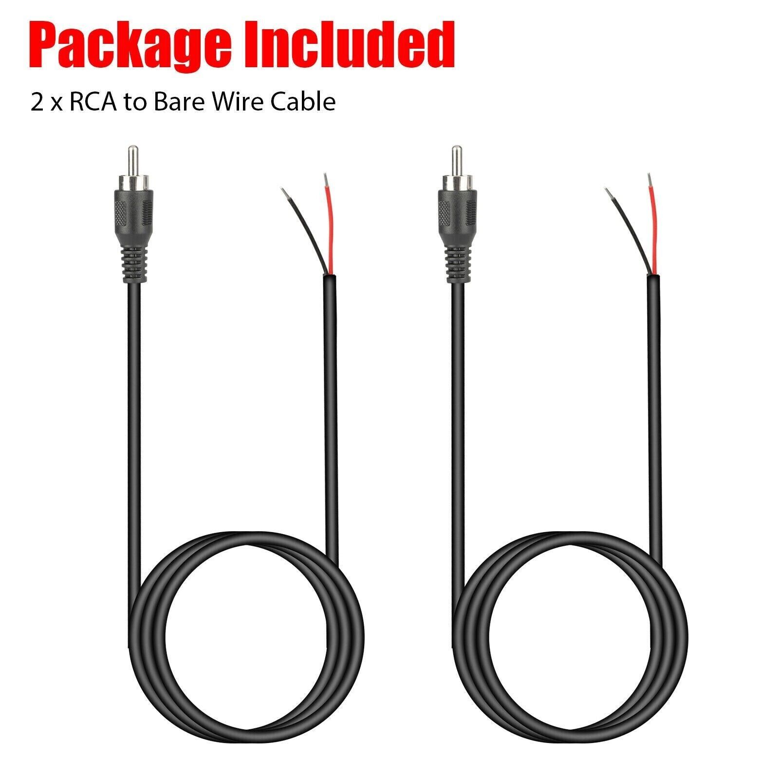 2-Pack 10ft RCA Male Plug To B - огляд і ціна Home Cinema Ampli