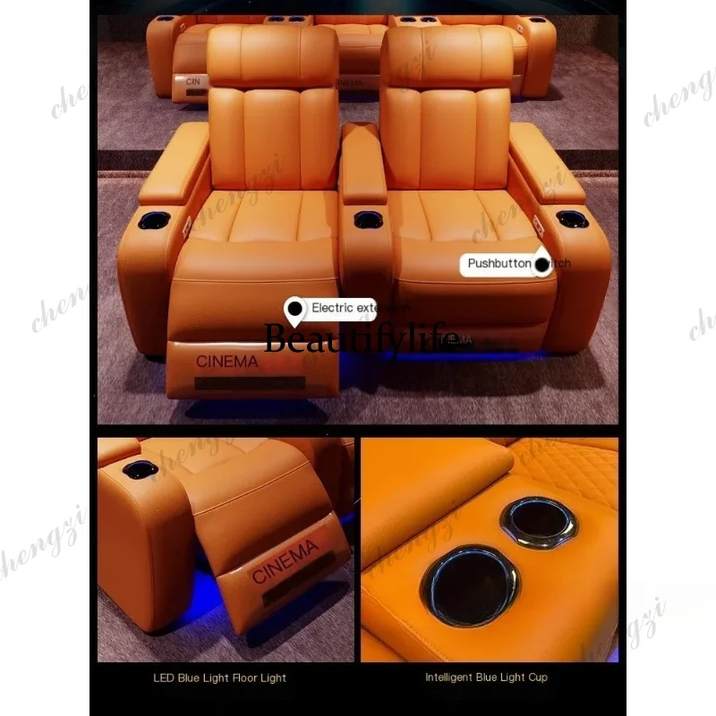 G153 Luxury Genuine Leather El - огляд і ціна Home Cinema Recliners