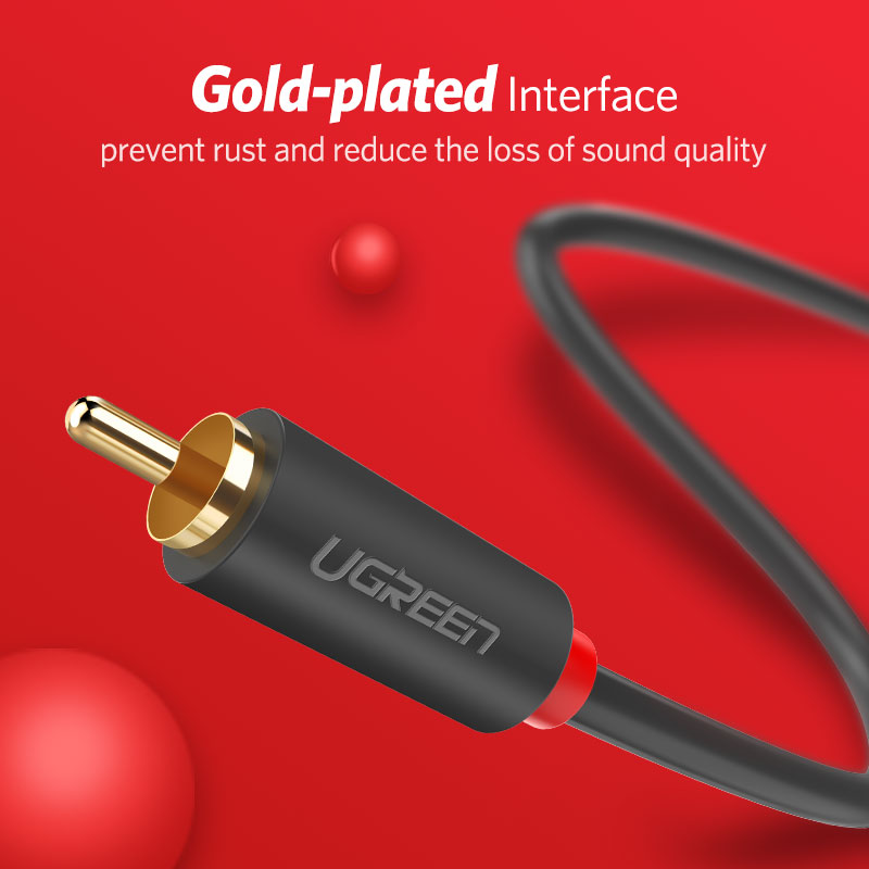 UGREEN 2RCA to 2 RCA Male to M - огляд і ціна Home Cinema Dvd