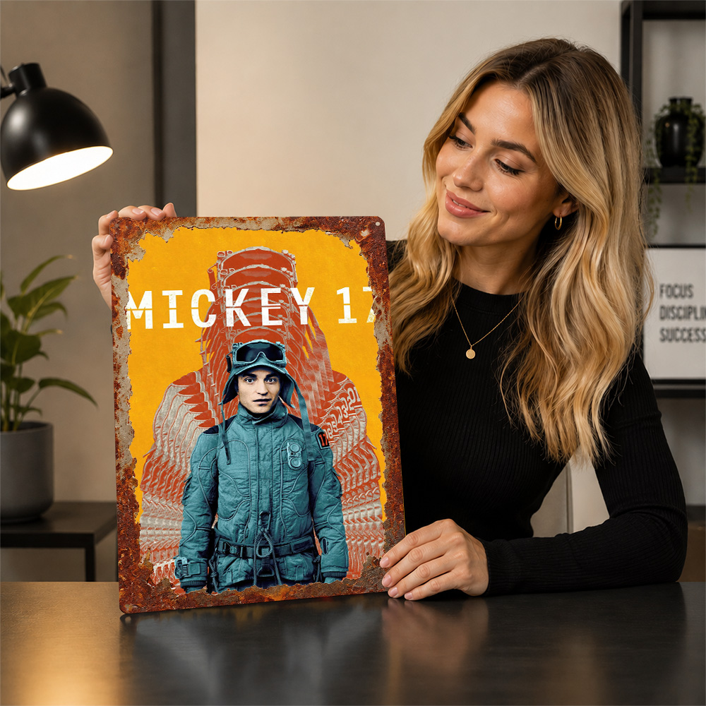 Mickey 17 Movie Metal Poster C - огляд і ціна Home Cinema Gifts