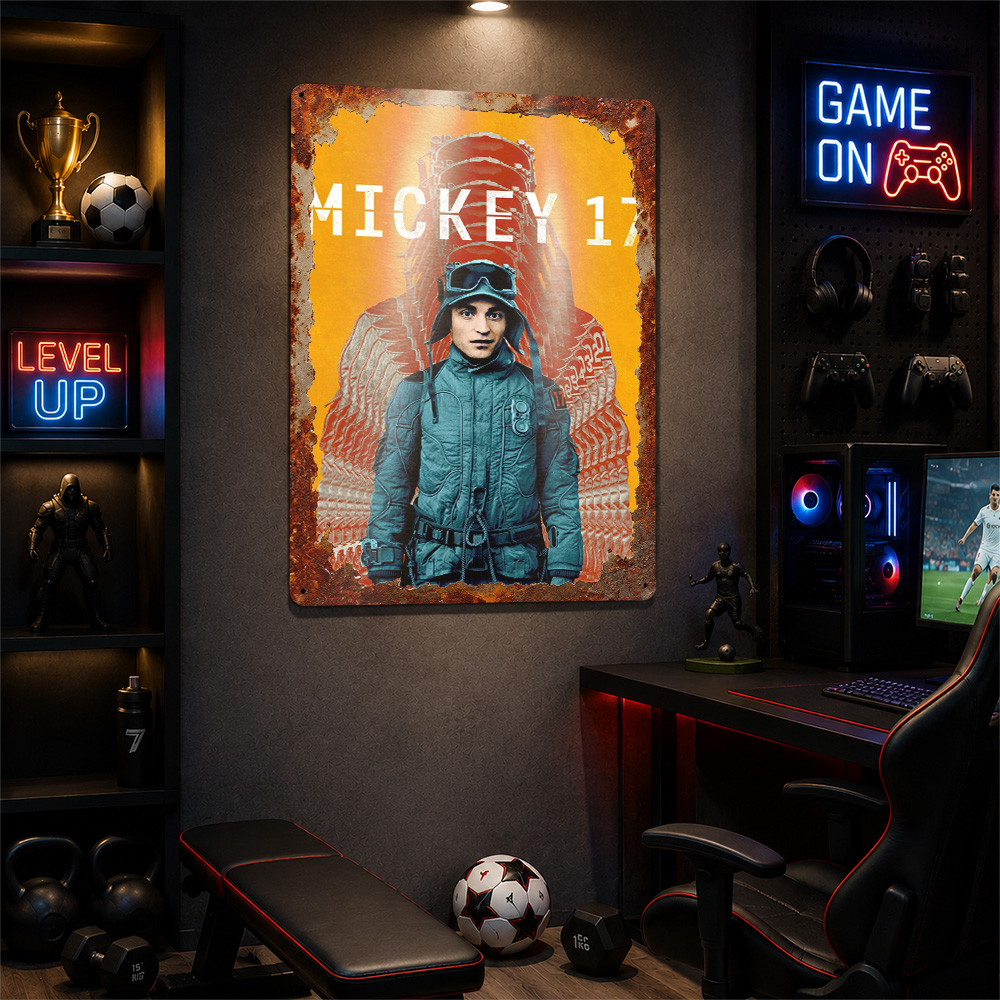 Mickey 17 Movie Metal Poster C - огляд і ціна Home Cinema Gifts