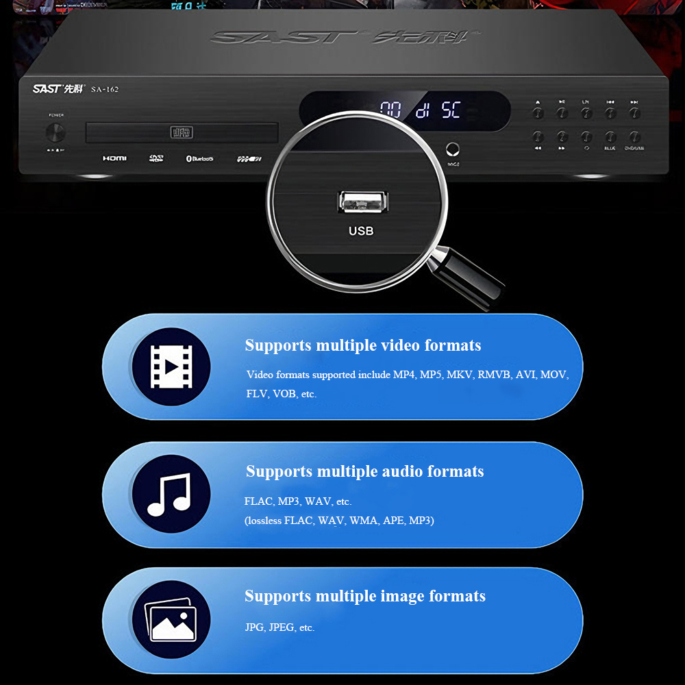 Full Format DVD/CD Player with - огляд і ціна Home Cinema Dvd