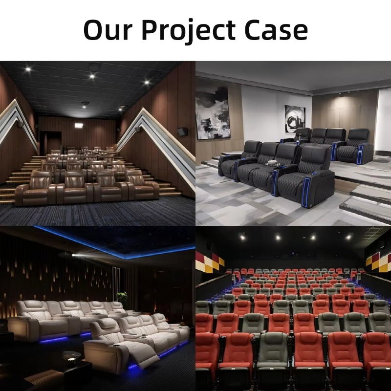 Luxury Manual Cinema Sofas Rec - огляд і ціна Home Cinema Recliners