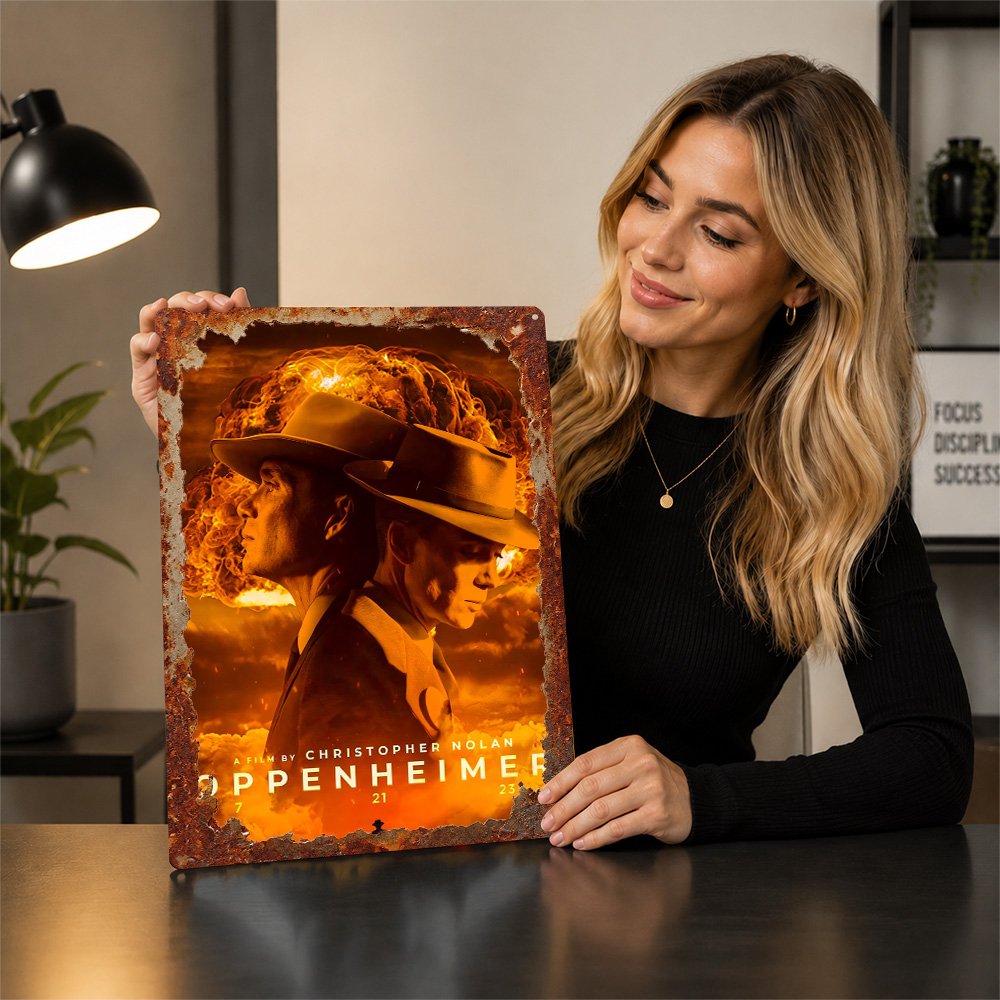Oppenheimer Movie Poster Cinem - огляд і ціна Home Cinema Gifts
