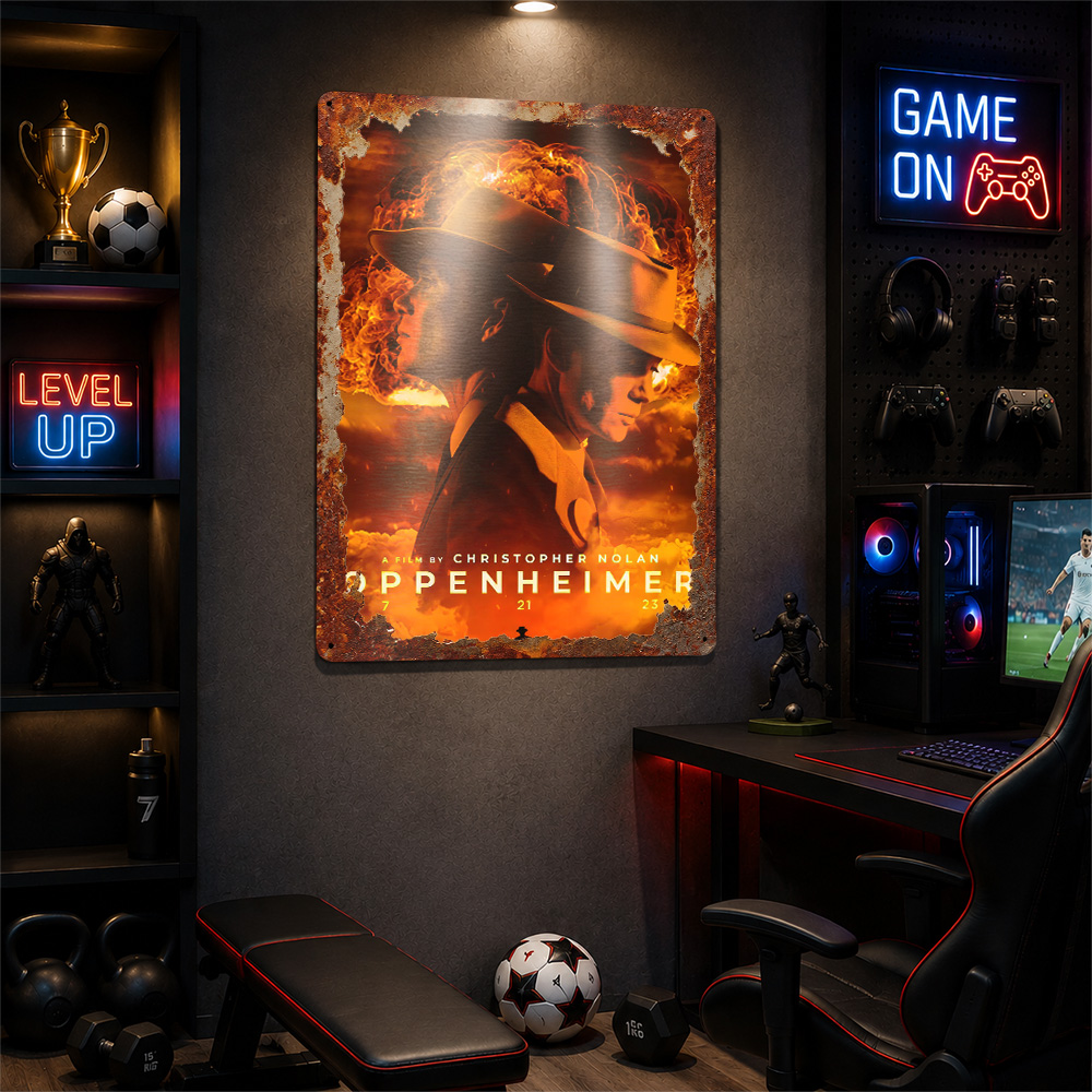 Oppenheimer Movie Poster Cinem - огляд і ціна Home Cinema Gifts