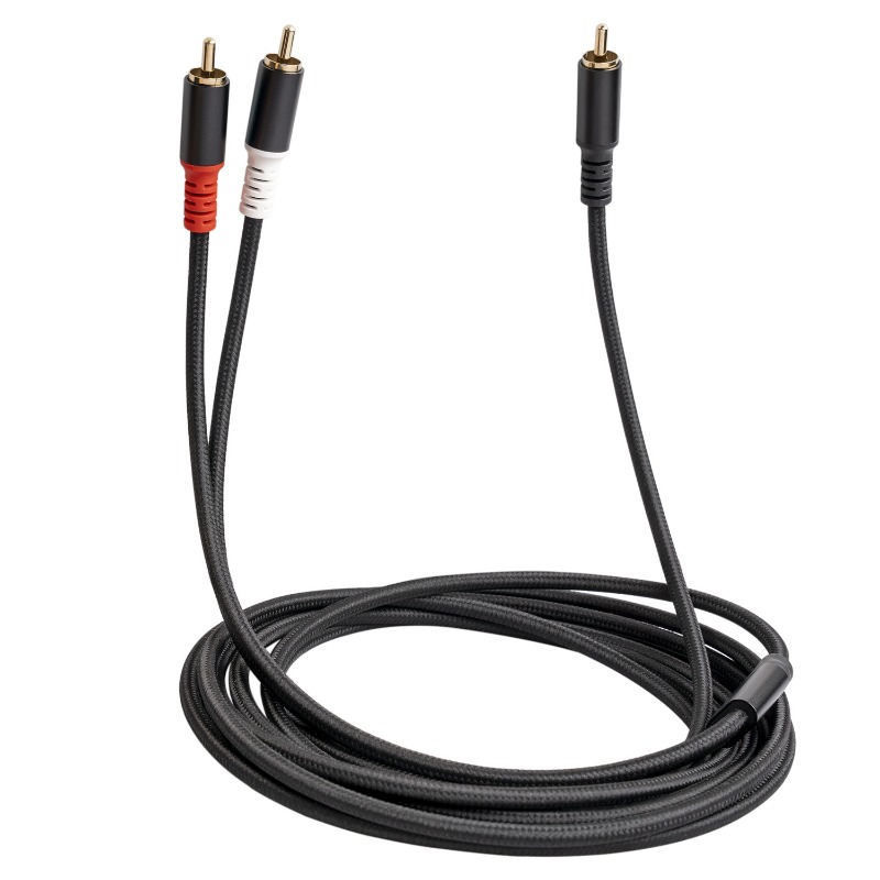 1/2/3M 1 RCA Male To 2 RCA Mal - огляд і ціна Home Cinema Ampli