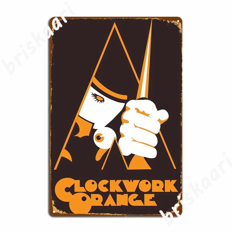 Clockwork Orange Metal Signs C - огляд і ціна Home.Cinema Orange