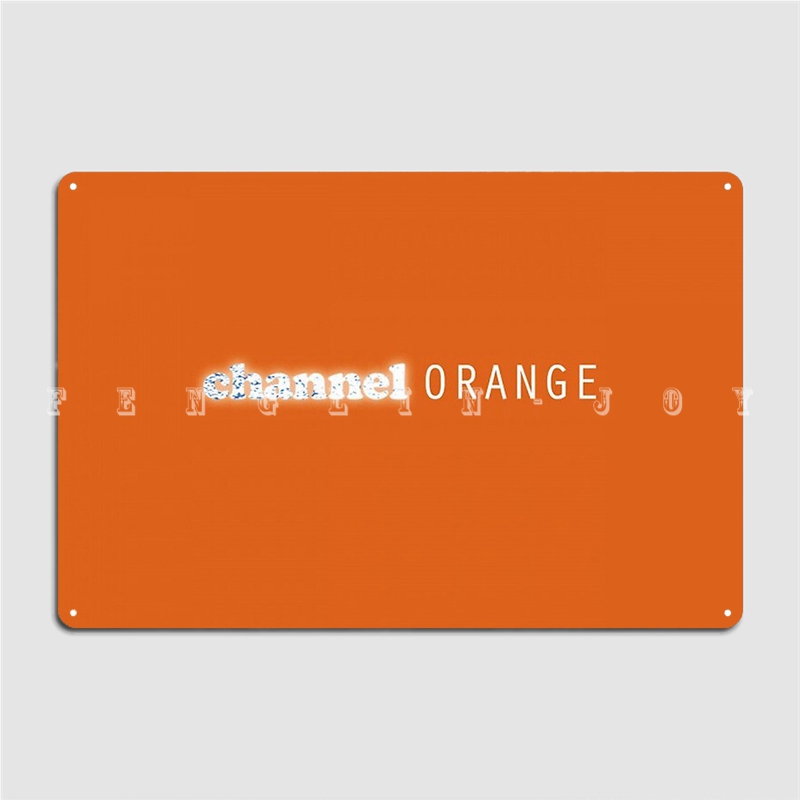 Channel Orange Metal Sign Club - огляд і ціна Home.Cinema Orange