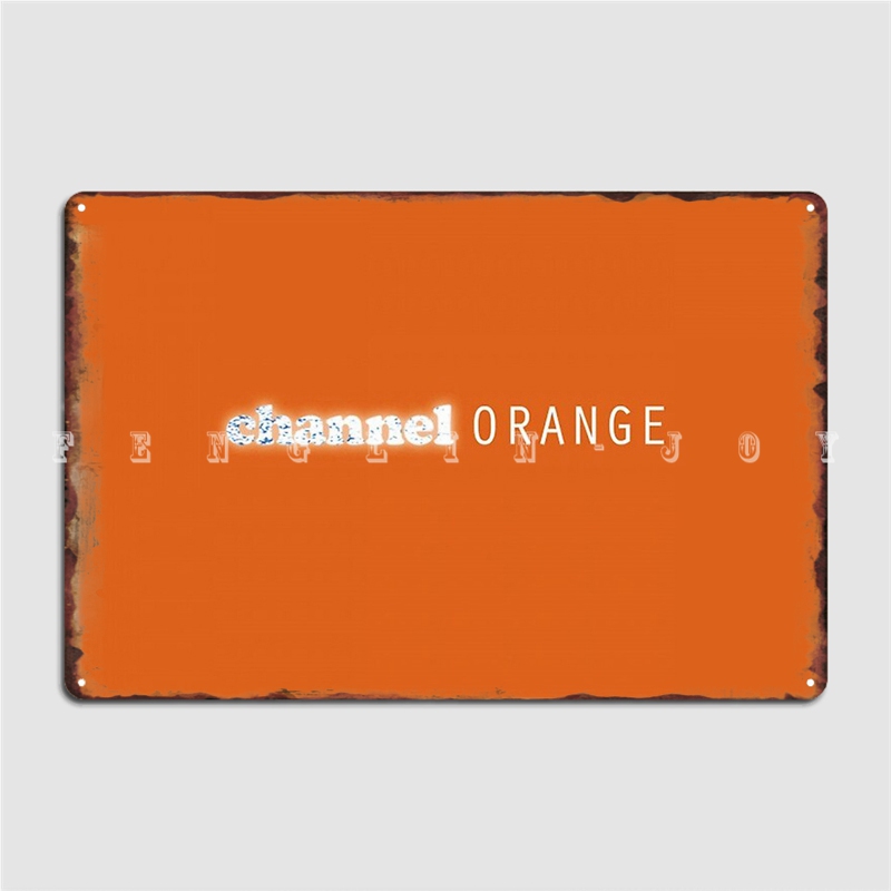 Channel Orange Metal Sign Club - огляд і ціна Home.Cinema Orange