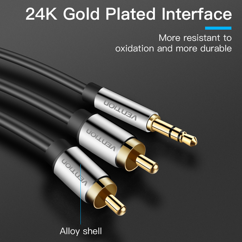 Vention RCA Cable 3.5 to 2rca  - огляд і ціна Home Cinema Dvd